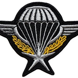 ecusson para parachutiste legion beret vert legionnaire armée france francais 8x5cm legion thermocollant