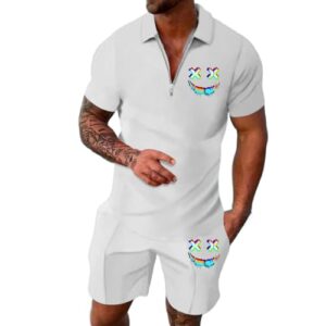 Ensemble Jogging Militaire Homme Cargo Sweat Fils Velours Jean Fit Courte Moulant Bermuda Décontractée Complete Assortie Set Poches Gymnastique Américain Survettes Rétro Cross