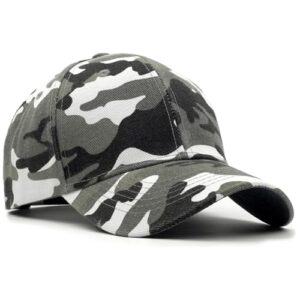 JJiaoLinin Casquettes de Baseball Camouflage,Tactical Hat Réglable Chapeaux Camouflage Armée Militaire Casquettes de Sport Quotidien Baseball Caps pour La Chasse La Pêche Activités de Plein Air