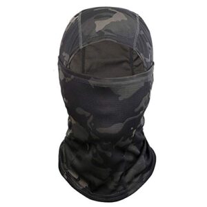 Yongbest Visage Balaclava,Masque de Camouflage Tactique Masque Balaclava Cagoule pour Hommes,Femmes,Sports,Plein air,Chasse,Cyclisme,Motocyclisme,Ski