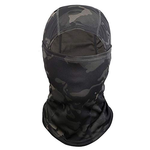 Yongbest Visage Balaclava,Masque de Camouflage Tactique Masque Balaclava Cagoule pour Hommes,Femmes,Sports,Plein air,Chasse,Cyclisme,Motocyclisme,Ski