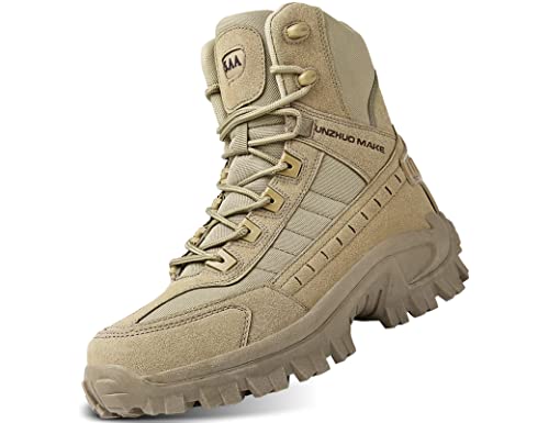 5.AA B21 Bottes de l'armée Bottes & Bottines Rangers Mixte Jaune désert 43 EU