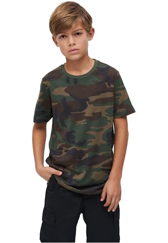 Brandit Kids T-Shirt, color: woodland, size: S 122