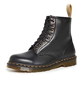 Dr Martens - Vegan 1460 - Boots - Mixte Adulte, Noir Black, 43 EU