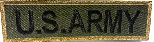 ecusson patch badge appliqué thermocollant brode militaire a coudre ecusson thermocollant" US ARMY 10,5 x 3cm "