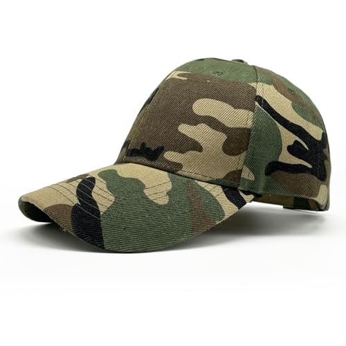 FUIPVGI Casquette de Baseball pour Garçons Filles, Casquette Camouflage pour Enfant de Anti-Soleil Sunhat Chapeau Casquette de Baseball Été Chapeux