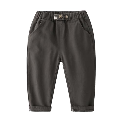 Generisch Ensemble pantalon pour bébé garçon et fille - Combinaison décontractée pour enfants - Pantalon d'hiver, Vert armée., 12-18 mois