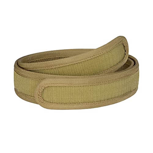 IDOGEAR Crochet Doublure Intérieur Tactique Ceinture 1.5" Largeur pour Tactique Duty Ceinture Gun Ceintures Hommes (Small for Waist 76-86 cm, Khaki)