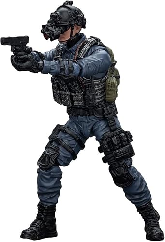 JoyToy Figurine d'action 1:18 - Pack de promotion de l'armée - 32 membres de l'équipe d'assaut - Hardcore Coldplay - 10,6 cm - Modèle militaire de collection - Figurine d'anime