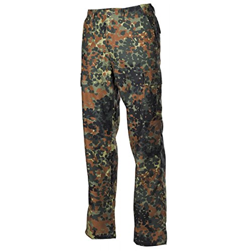MFH Homme Pantalon de Combat US BDU Flecktarn Taille XL