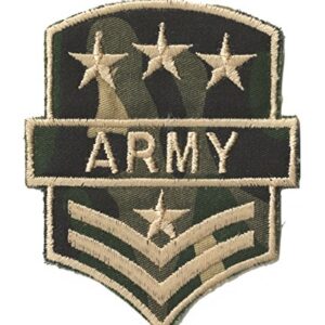 Patche Écusson Army Thermocollant Armée US Patch Insigne Militaire Camouflage
