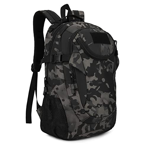 Selighting Sac à Dos Tactique Militaire 25L Sac à Dos Randonnée Molle Imperméable pour Voyage Camping Trekking Randonnée Alpinisme
