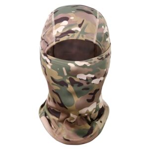 SHSHbuy Cagoule Balaclava,Polyvalent Respirant Masque Complet Coupe-Vent Balaclavas Cagoule Masque de Ski,Protection UV pour la Course à Pied en Plein air Moto Cyclisme Sports(Multicolore