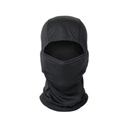 Tactic© Cagoule de Ski Militaire Camouflage Ultra-Résistante – Respirante, Imperméable & Thermique – pour Moto, Snowboard Protection UV et Vent Airsoft Balaclava