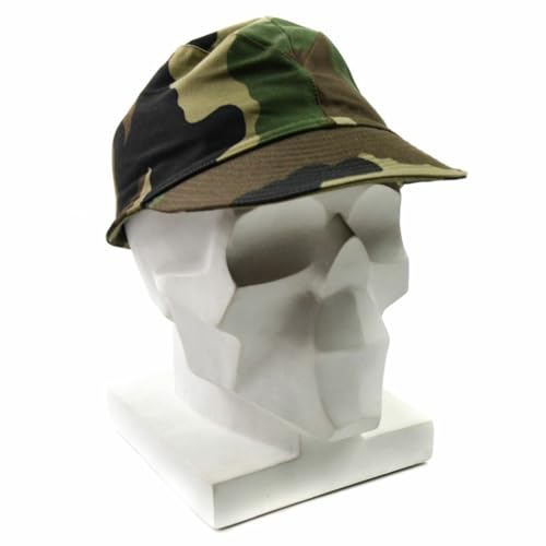 Véritable casquette de combat de l'armée française de la France F1 militaire à visière camouflage, multicolore, Taille unique