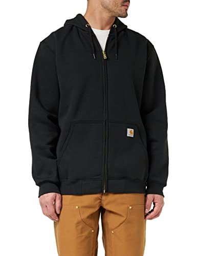 Carhartt K122 Sweatshirt à capuche avec fermeture Éclair avant , noir , S