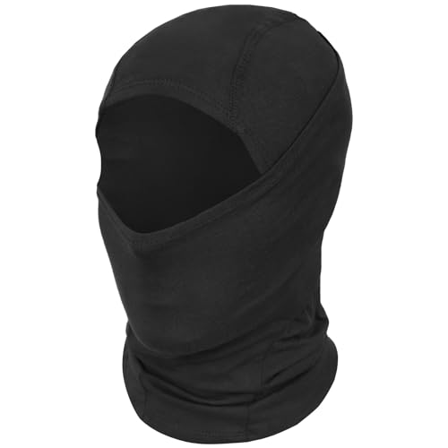 DOMINATOR URBAN COMBAT Cagoule tactique, militaire, pour homme et femme, respirante, protection UV, pour sports de plein air, cyclisme, snowboard, vélo, plusieurs couleurs, Noir , Taille unique