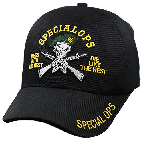 topt mili Casquette Américaine Special Operation Airborne Division us USA brodée Militaire Beret Vert Commando Seal