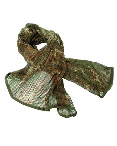 Miltec Echarpe Filet Végétal 190x90 cm Adulte Unisexe, Camo, Taille unique