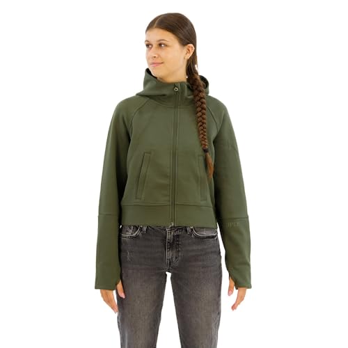 Superdry Veste à capuche Sport Tech décontractée pour femme, Kaki militaire, 36