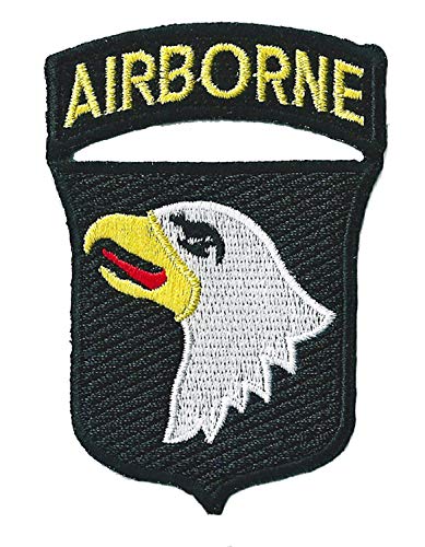 Patche écusson Airborne division US army aigle patch brodé thermocollant