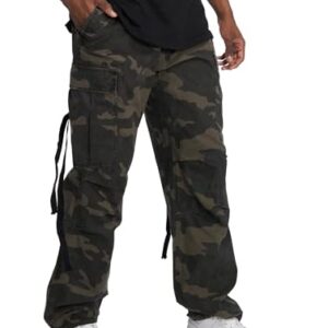 Brandit M65 Vintage Pants, color: darkcamo, size: 3XL