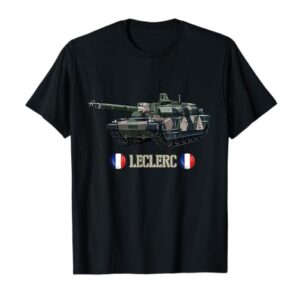 France Militaire Guerre Moderne Char Principal Leclerc T-Shirt