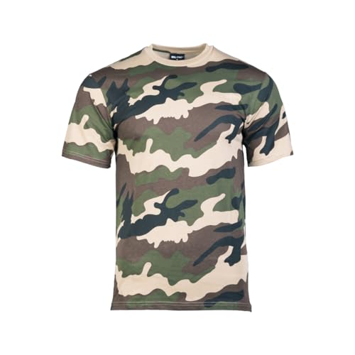 Mil-Tec Mixte T-shirt T Shirt camouflage CCE Taille L, Camo Ce, L EU