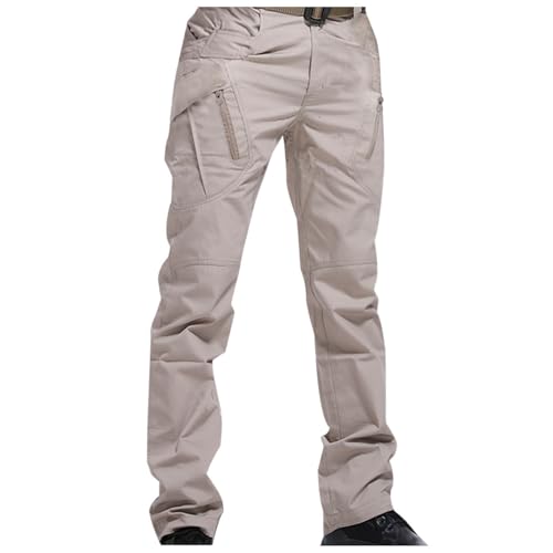 AEGJEGVD Pantalon de Travail Stretch Homme Élastique Pant Cargo Pantalons de Randonnée Tactique Militaire Imperméable Pantalon Airsoft Combat pour Casual Activités en Plein Air Pas Cher