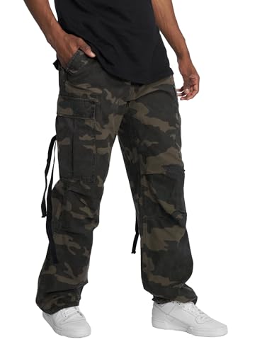 Brandit M65 Vintage Pants, color: woodland, size: S