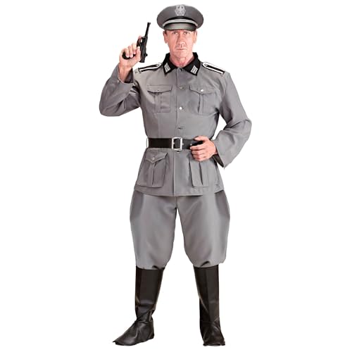 W WIDMANN MILANO Party Fashion Costume Soldat, Men, 44724, Gris, XXL